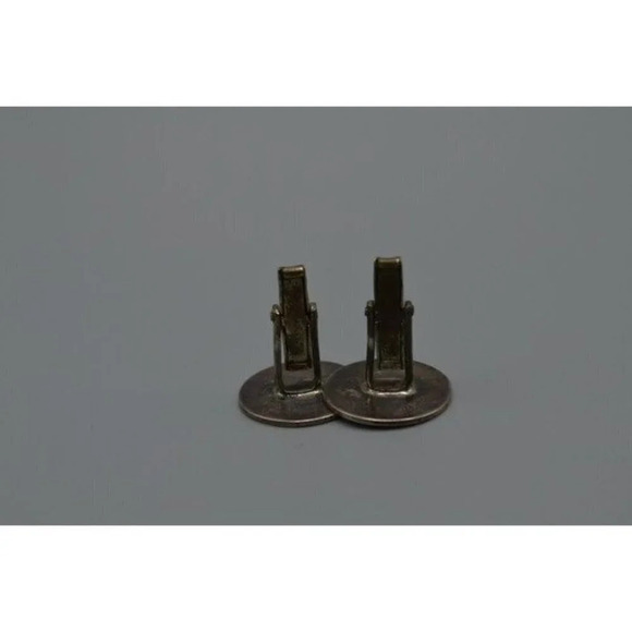 Mayan Calendar Silver Cufflinks - Picture 7 of 10